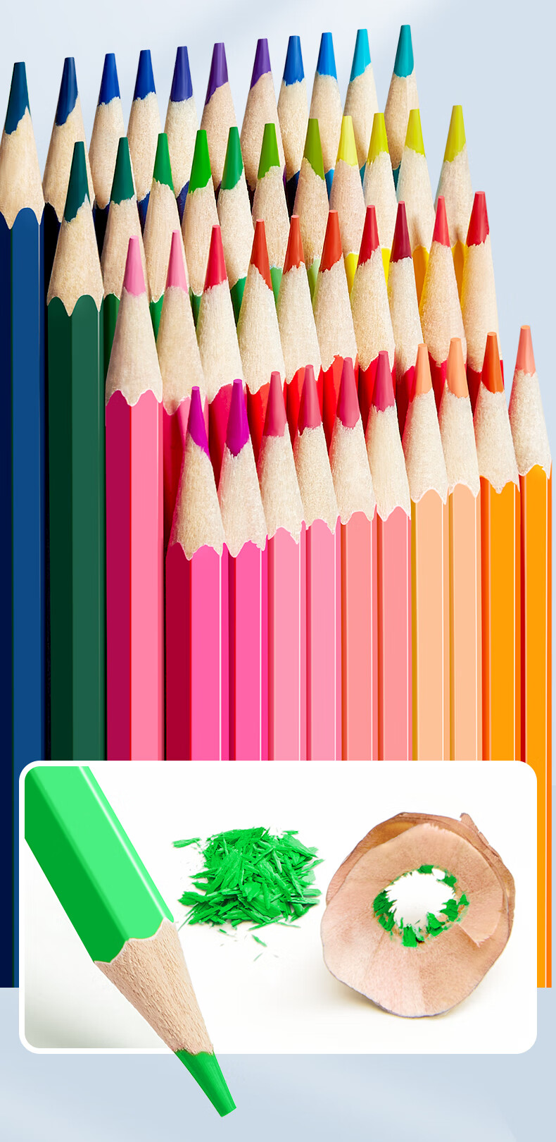 Touch Mark 36-Color Oil-Based Colored Pencils for Students, Art Drawing, Children's Coloring, Sketching, Boys and Girls Birthday Gift, Outdoor Sketching, Kite Drawing Colored Pencils 9