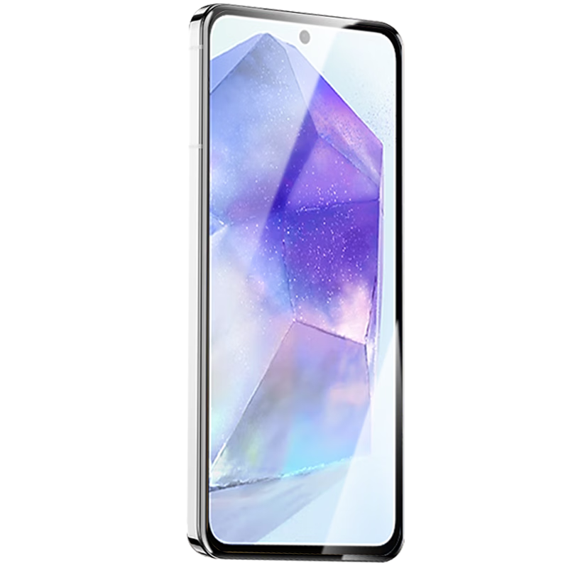 KOOLIFE [Enhanced Version] Tempered Glass Screen Protector for Samsung A55, Galaxy A55 Protective Film, HD Ultra-Thin Full Screen Coverage Anti-Drop Fingerprint-Resistant Glass Film