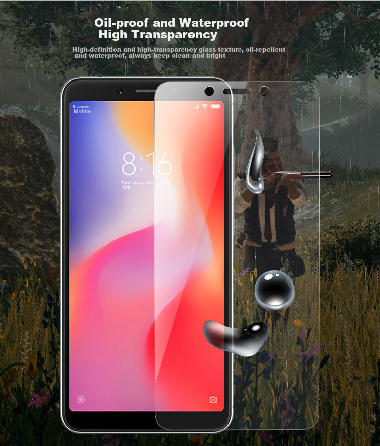 ESCASE [Compensation for Defective Products] Redmi Note 10 Pro Tempered Glass Screen Protector, Full Coverage Ultra-Thin HD Glass Anti-Drop Fingerprint Resistant No White Edge Transparent Film for Redmi Phones 4