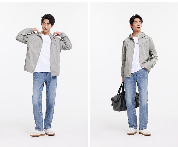 Semir Sun Protection Jacket, Geography Series Jacket for Men, Summer Cool Hooded Coat, Couple Style, 101325108201 12