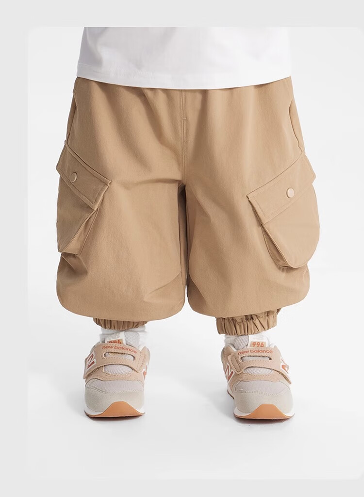 Ciciibear [Moisture-Wicking Quick-Dry Waterproof] ciciibear Baby Work Pants Spring Autumn Boys Pants 2025 New Children's Long Pants 15