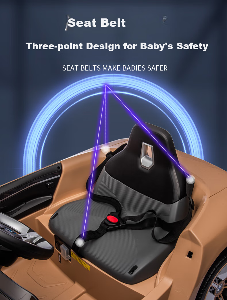 BeRica BMW Authorized Children's Electric Car, Rocking Four-Wheel Drive, 115cm, 30kg Load Capacity, Four-Wheel Toy Car 11