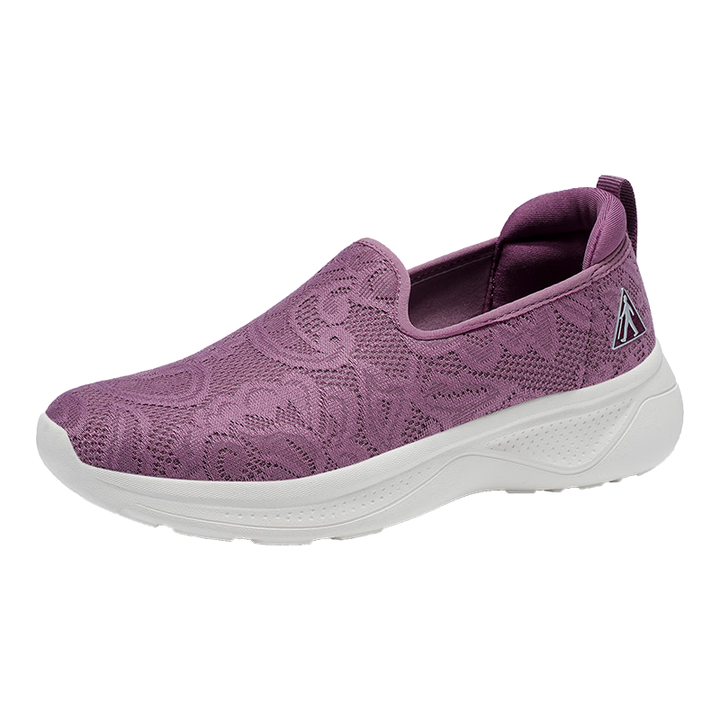 Zulijian Elderly Shoes Summer Women's Breathable Slip-On Mom Shoes Lightweight Mesh Casual Shoes 6053K Bean Paste Color Size 39