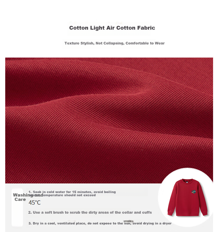 BALABALA Men's Long-Sleeve Sweatshirt, Children's Base Layer Style [Harry Potter IP Mall Same Style], 202125121105 1