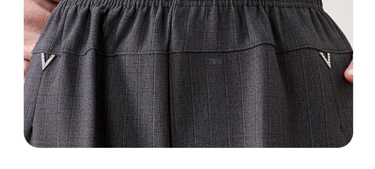 YUZHAOLIN Middle-aged and Elderly Women's Spring and Autumn Long Pants Casual Pants for Moms Y51X060 3