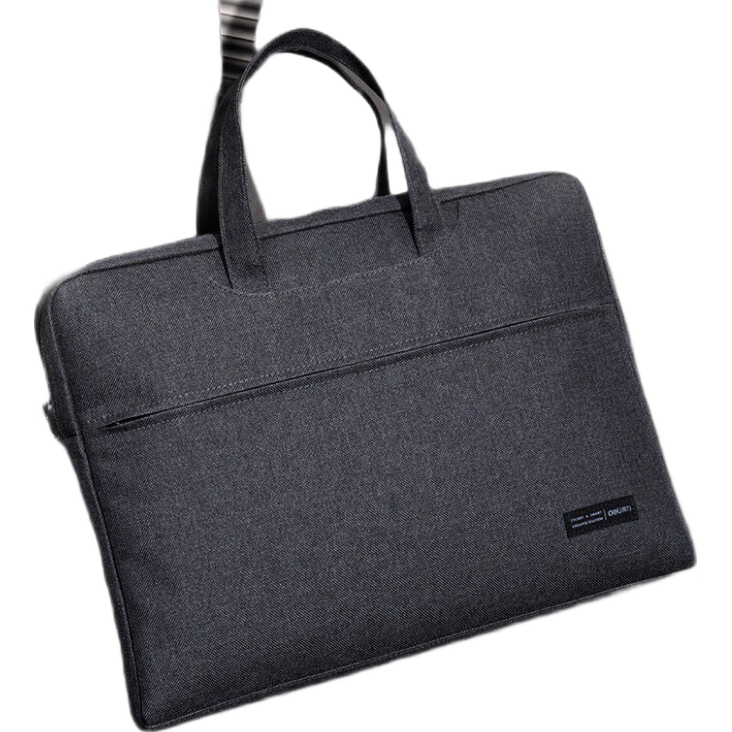 Deli Briefcase, Widened Three-Dimensional Office Handbag/conference Bag/business Bag/document Bag/briefcase with Zipper, Laptop Bag, Black