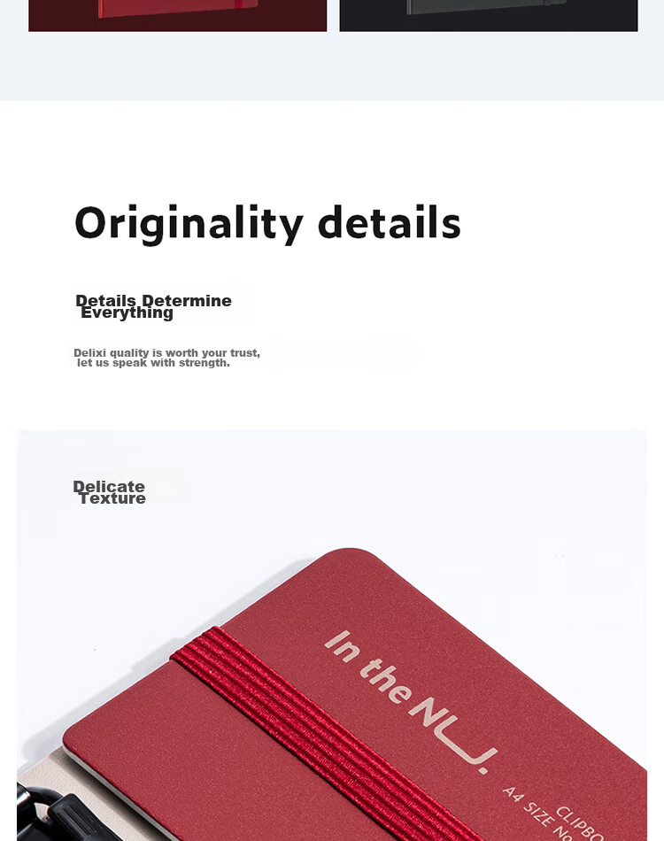 Deli A4 Vertical Folding Clipboard, Conference Folder, Thickened File Holder, Writing Board, Writing Pad for Office Use, Document And Exam Paper Storage Folder, Nirvana Red NS180 10