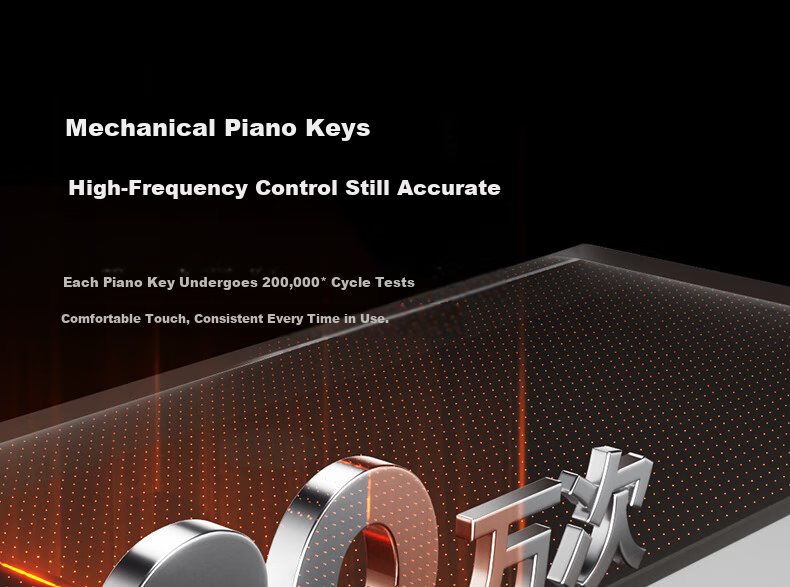 JOMOO Shower Set with Piano Key Temperature Control, Separate Shower Head IMAX Silk Rain Youth Edition 25048-695/HBS 20