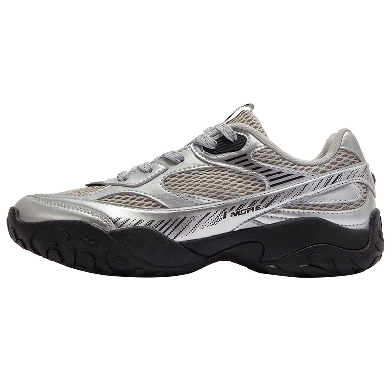 361° Women's Sports Shoes, Spring And Summer Swan Shoes, Mesh Upper, Retro Commuter Style, Thin Sole Casual Shoes, 682526763-3