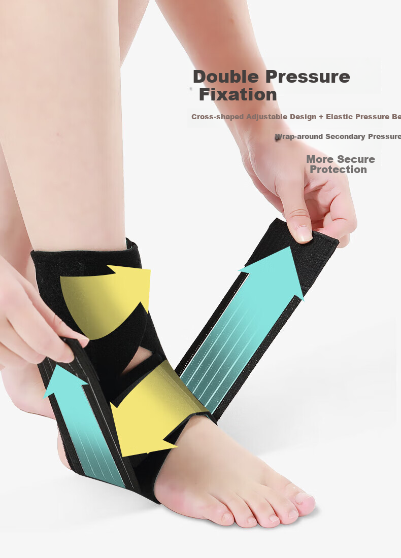 AURBOSHI Korean Imported Medical Ankle Brace, Prevents Sprains, Post-Injury Recovery Fixation Support, Ankle Protection for Men And Women, Fracture Rehabilitatio 7