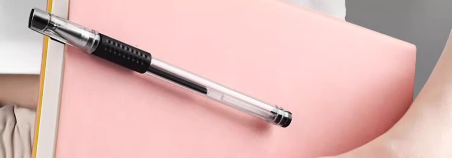 Mingyu Red Pen 0.5mm Red Gel Ink Rollerball Pen Quick-Dry Carbon Fiber Pen for Grading and Signing, Full Needle Tube, Teacher and Office Essential, Pack of 20 14