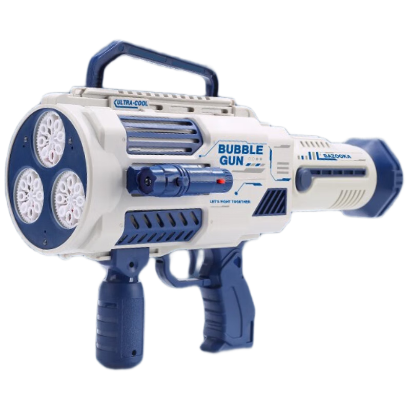 EagleStone Bubble Machine for Kids Gatling 3-6 Years Rechargeable Fully Automatic Handheld Bubble Gun Toy Children's Day Gift