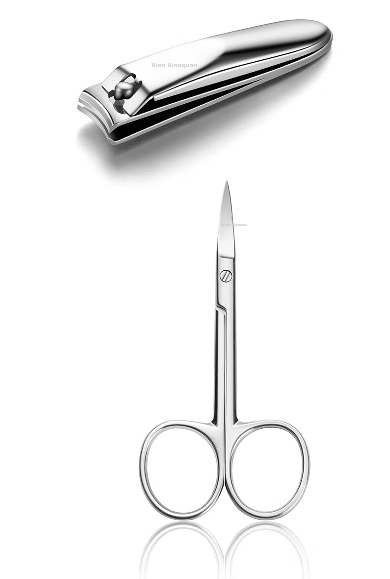 Zhangxiaoquan Nail Care Beauty Set with Stainless Steel Nail Clippers, Nose Hair Trimmer, Ear Pick, Lingyue Series H40910800 12