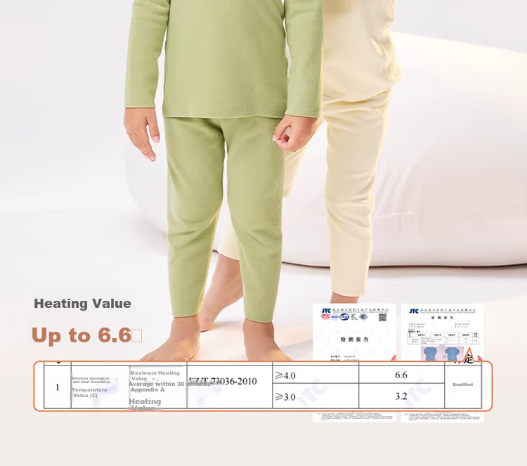 Ciciibear [Fever-Resistant 7A Antibacterial] Baby Autumn Underwear Set, Children's Thermal Underwear, Warm Inner Wear, Boys And Girls Pajamas 7