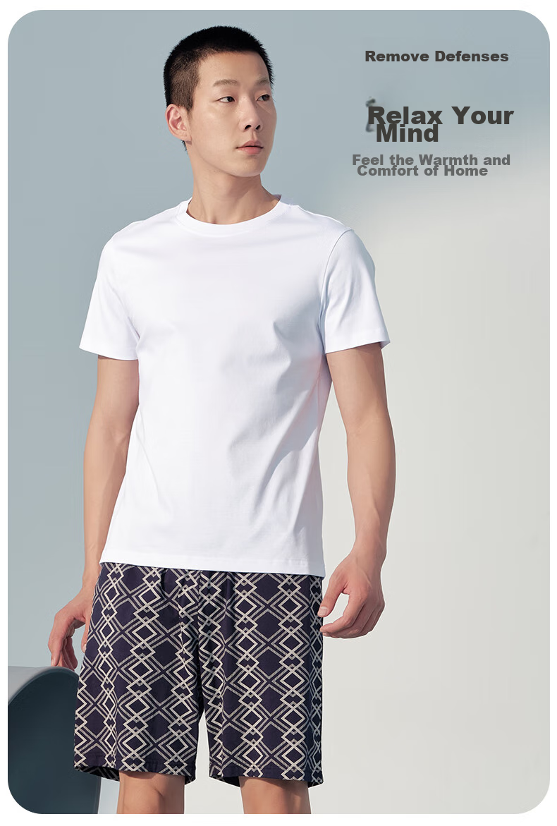 Yiershuang [Triple-Protection Fabric] Men's 50s White T-Shirt, Short-Sleeve Undershirt, Waterproof, Oil-Resistant, Stain-Proof, Loose-Fit Casual Sweatshirt 10