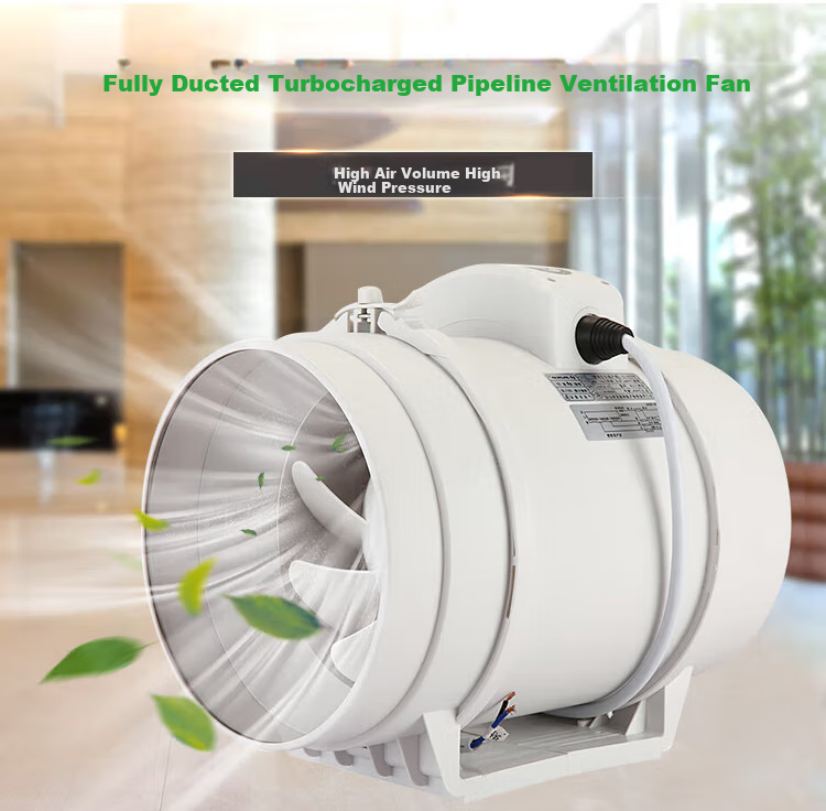 JINLING Duct Fan Exhaust Fan for Bathroom Ventilation And Kitchen Duct Extraction, 8-Inch, DPT20-55 1
