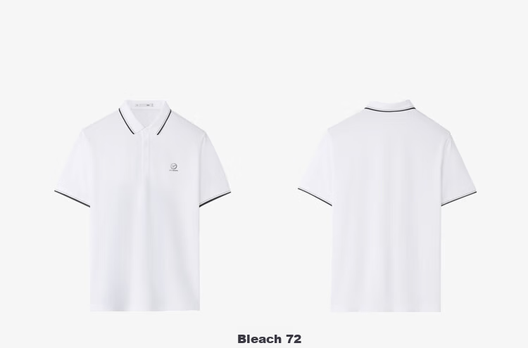 HLA Short-Sleeve Polo Shirt for Men, 25 Light Business Chic Ageless Collared Short-Sleeve Shirt for Men, Summer HNTPW2J018A 4