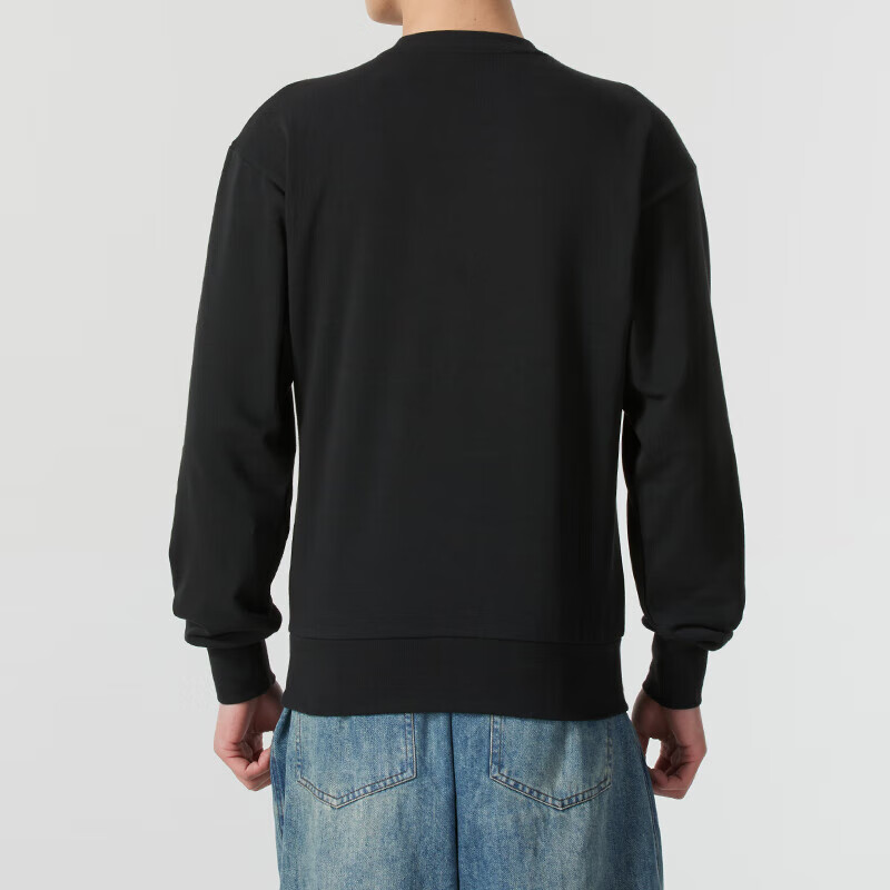 Adidas Spring Fashion Sportswear, Comfortable Breathable Casual Top, Round Neck Pullover, JE3837, Size S 3