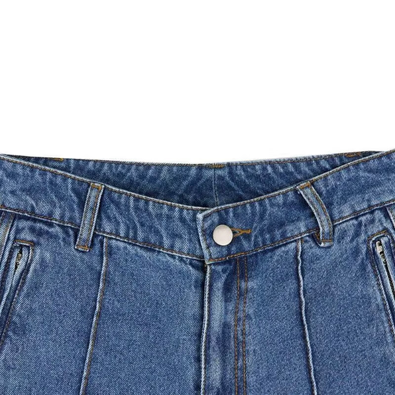 Adidas Originals Simple Casual Straight-Leg Jeans Women IW5758 27 4