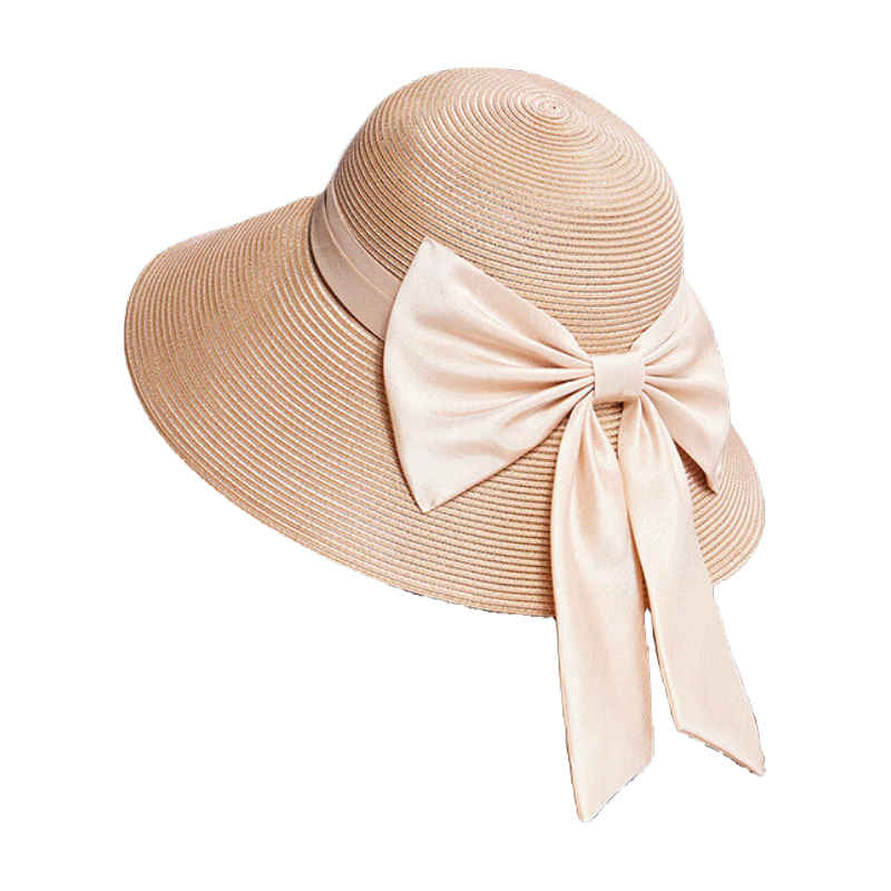 Shanghaigushi Women's Beach Hat, Seaside Sun Protection Hat with Wide Brim, Straw Hat for Travel And Outdoor Activities, Mid-Autumn Festival Gift