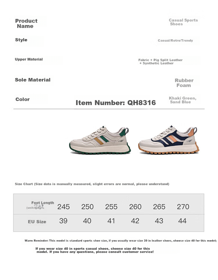 CARTELO Men's Casual Sports Sneakers, Autumn And Winter New Classic Retro Versatile Dirty Shoes, Outdoor Hiking Jogging New Style 11