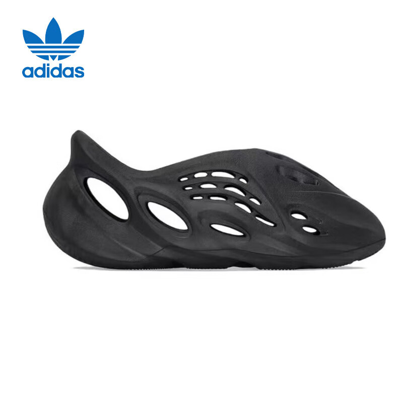 Adidas Yeezy Foam Black Knight Cool Coconut Sports Perforated Shoes HP8739 36.5