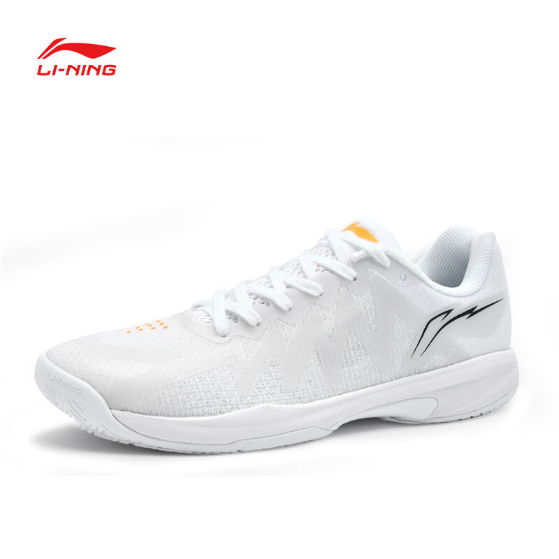 Li-Ning Table Tennis Shoes Ultra Light 1.0 Professional Competition Sports Training Shoes Breathable Non-Slip Shock-Absorbing Unisex White Size 38