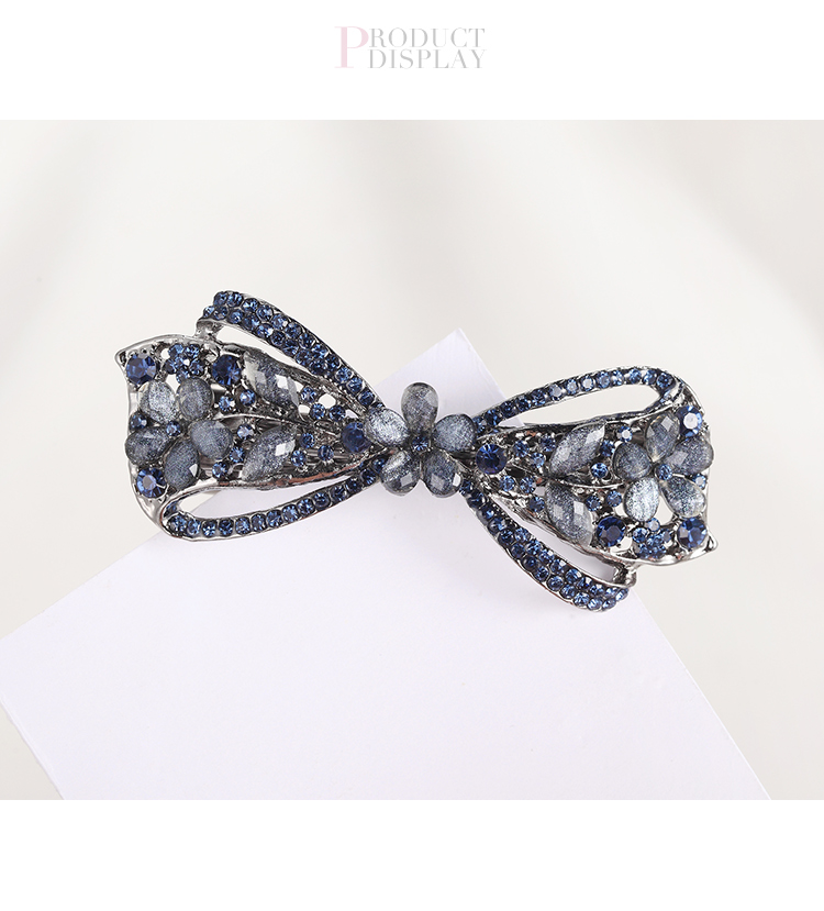 CHIMERA Butterfly Hair Clip, Back of Head Ponytail Cross Clip, Hair Accessory for Women, High-End Hairpin, Hair Ornament, Mid-Autumn Festival Gift 11