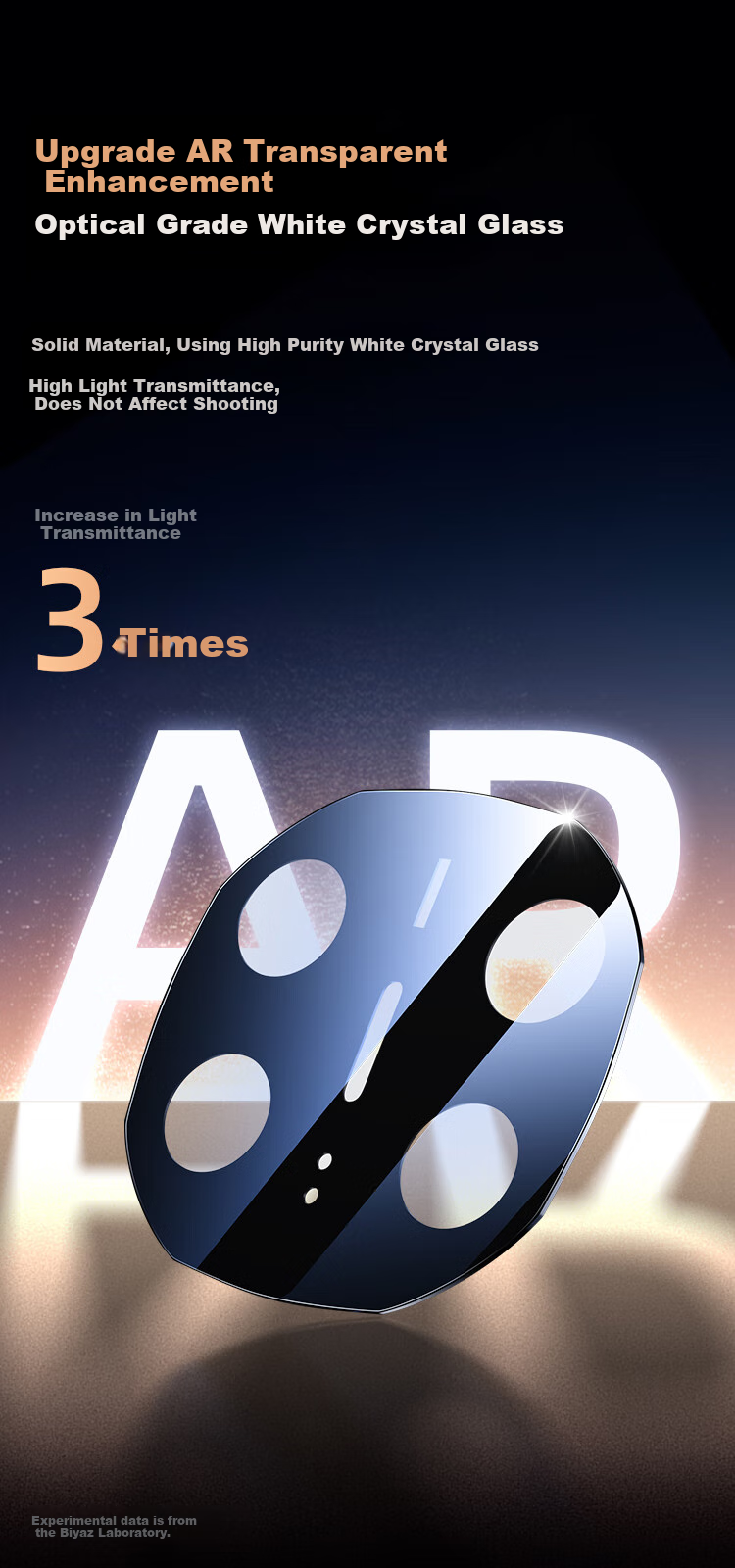 BIAZE [AR Enhanced + AF] Lens Protector for Huawei Mate X6, Mate X6 Collector's Edition Camera Protection Film, Instant Positioning, Pixel-Friendly, JM538 4