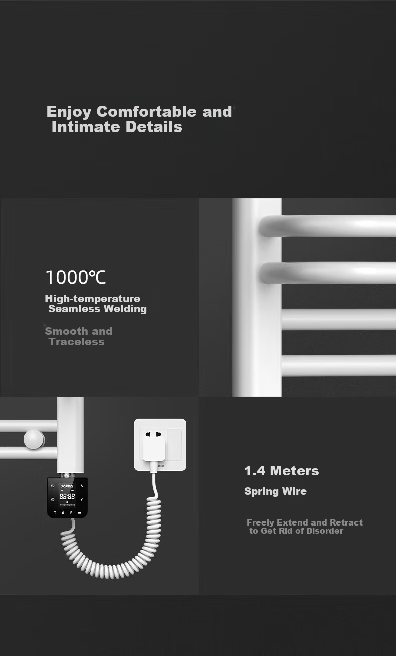 AVONFLOW Electric Towel Rack, Carbon Fiber Smart WIFI Drying Machine, Bathroom Moisture-Proof Storage Rack, NZ03-7 13