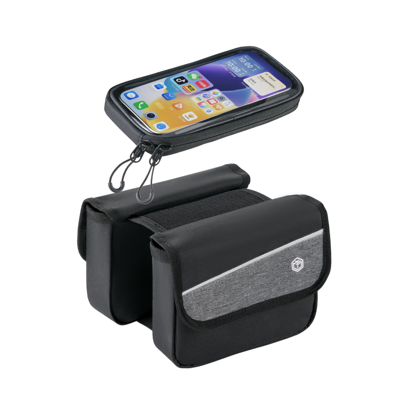 JD Original Bicycle Front Fork Bag, Saddle Bag, Bicycle Pannier, Cycling Bag, Storage Bag, Mountain Bike Accessory, Cycling Equipment, 2L