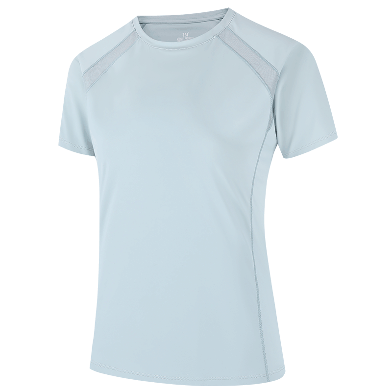 361° Women's Short-Sleeve Summer Clothing, New Cool-Touch T-Shirt, Sun Protection Shirt, Ice Silk Sports Running Top, 662524116-2