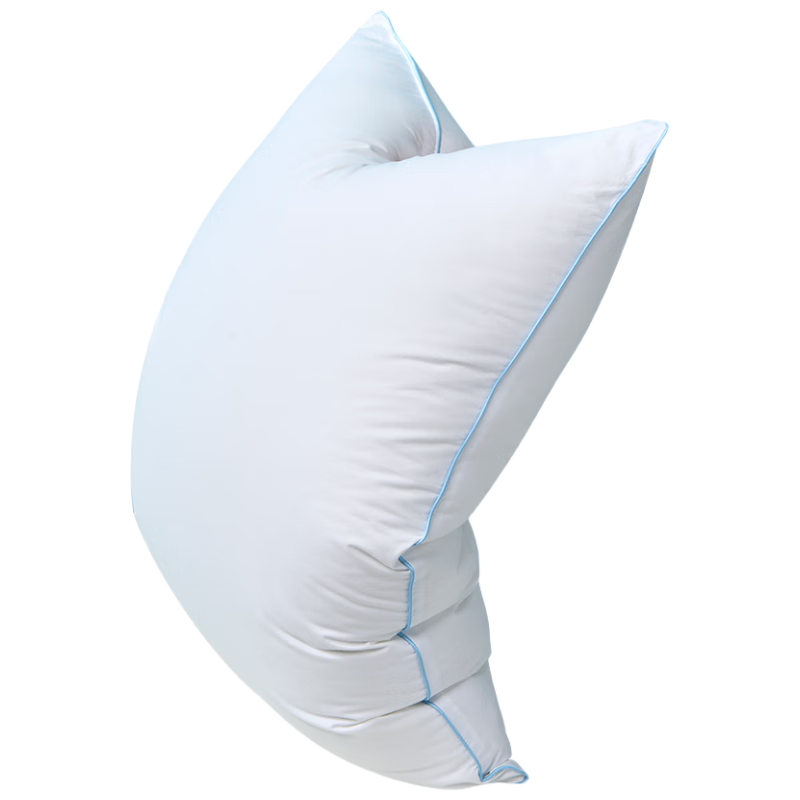 Mengjie Home Textile Core Enjoy Cotton Antibacterial Mite-Resistant Single Adult Cervical Pillow Core Pillow (High) PLUS 50*70cm