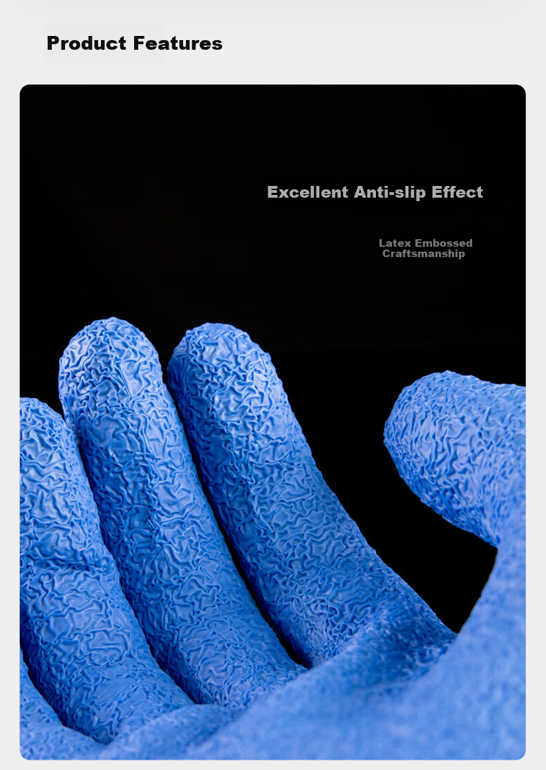 NXG Level 5 Cut-Resistant Gloves, Latex Anti-Slip Wear-Resistant Thickened Work Gloves, Anti-Cutting Construction Site Labor Protection Glass Handling Protective Gloves X03-M Size 3