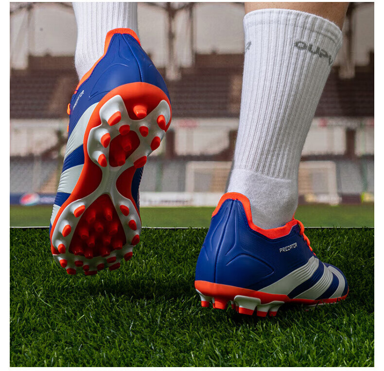 Adidas Adidas Men's And Women's Shoes, 2025 New AG Artificial Turf Short Stud Soccer Cleats, IF6312, Size 41 2
