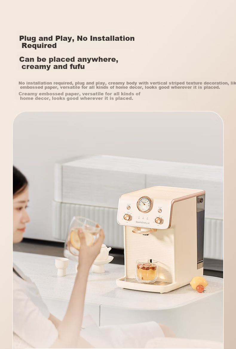 Bewinch G5 Water Purifier, Home RO Reverse Osmosis Heating All-In Machine with Direct Drinking, Countertop, Zinc-Containing Low-Sodium Water for Mothers And Babies, Antibacterial G5Pro-Rhein: Standard Versio 20