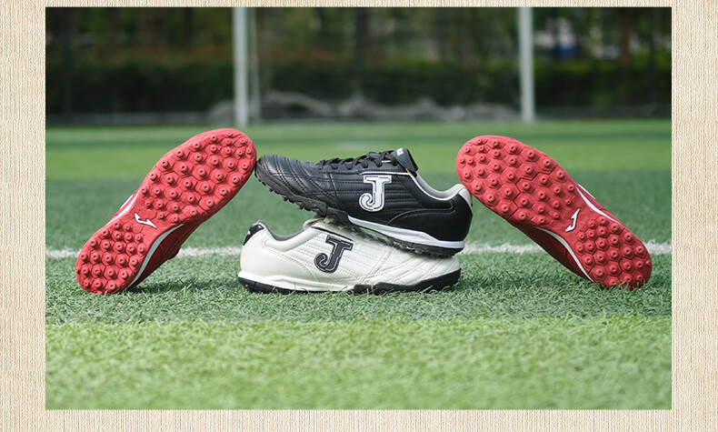 JOMA Kangaroo Leather Soccer Shoes for Adults, Children, Teenagers And Students TF Turf Cleats for Football Matches And Training Shoes Wine Red 43.5 12