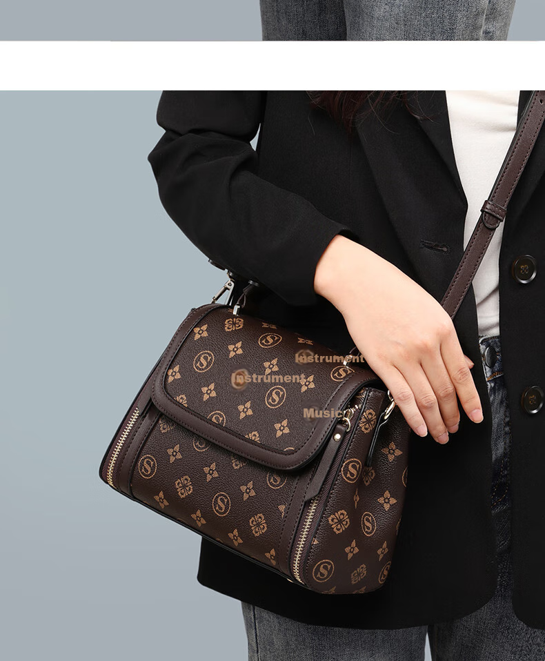 Aiqinghai Handbag, Women's Shoulder Crossbody Tote Bag, Versatile Mom Bag, Light Luxury Birthday Mother's Day Gift, Practical Present for Mom 1