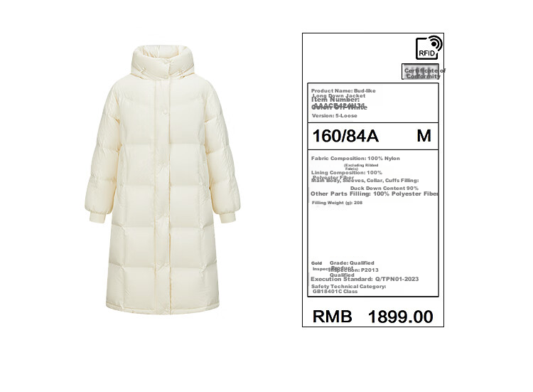 Taipingniao Women's down Jacket with Hood, Puffer Winter Warm Coat, Pink Short Style, XS 50