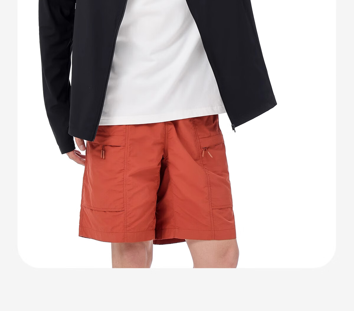 CAMEL Cold White Outdoor Sun Protection Jacket, Spring/summer 2025 Men's Style, Original Yarn Cool-Feeling Black Gel Sun Protection Coat, V083 M 11