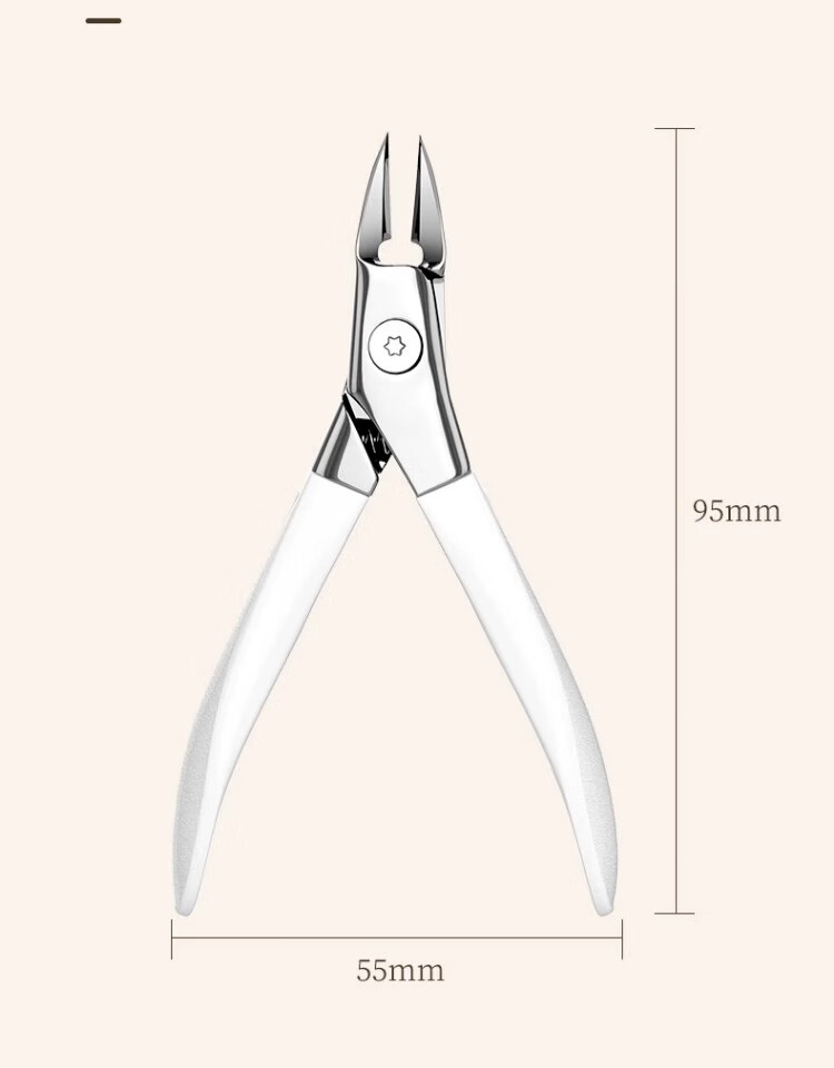 Chuangmugongfang Ingrown Toenail Clipper, Stainless Steel Eagle Beak Pliers, Nail Clippers, Specialized Tools for Foot Care 18