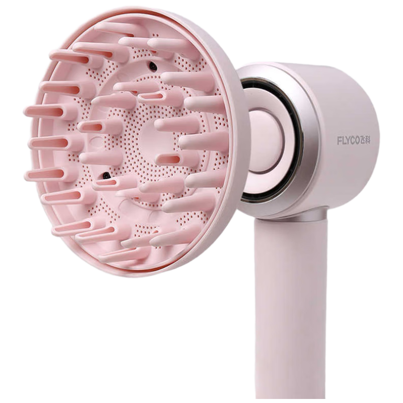 Lelandi Universal Laifen LF03/SE Hair Dryer Diffuser Nozzle, Kangfu F9/F1 Magnetic Hair Dryer Nozzle, Curling Volumizing Drying Wind Cover, Upgraded Pink L8215