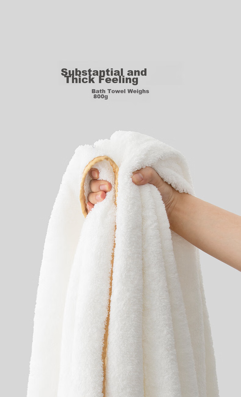 A-Life Hotel Series Five-Star Bath Towel (With Gift Box), Xinjiang Long-Staple Cotton, Adult Home Large Bath Towel for Sports 5