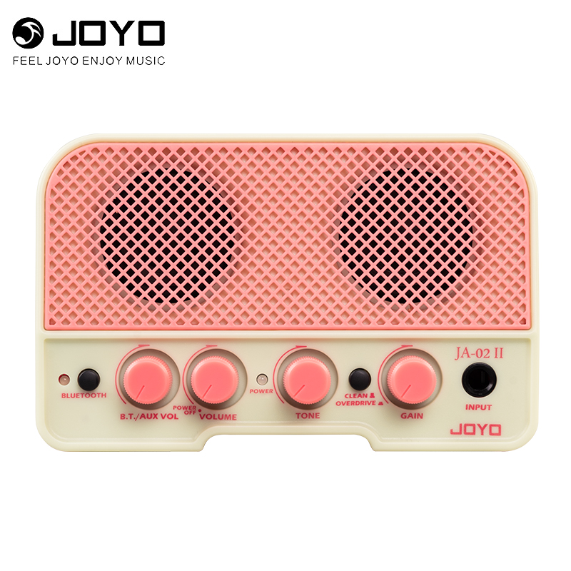 JOYO JA-02II Bluetooth Mini Smart Instrument Speaker, Universal Rechargeable Speaker for Ukulele And Guitar, Haitian Sky