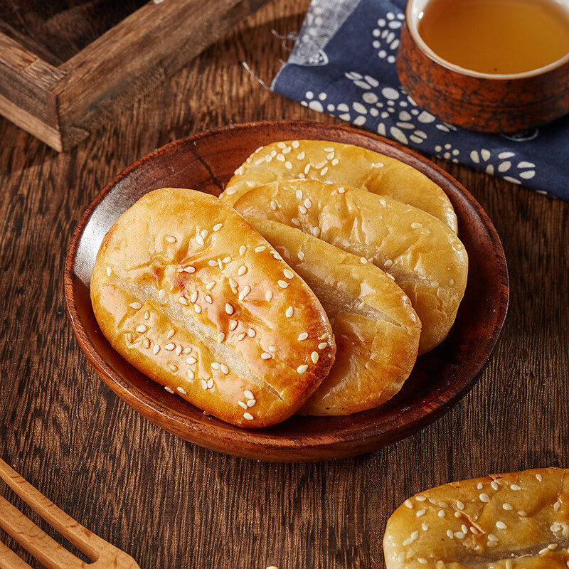 比比赞（BIBIZAN）老婆饼馅饼1.035kg箱饼干蛋糕点心营养早餐面包小吃休闲零食品