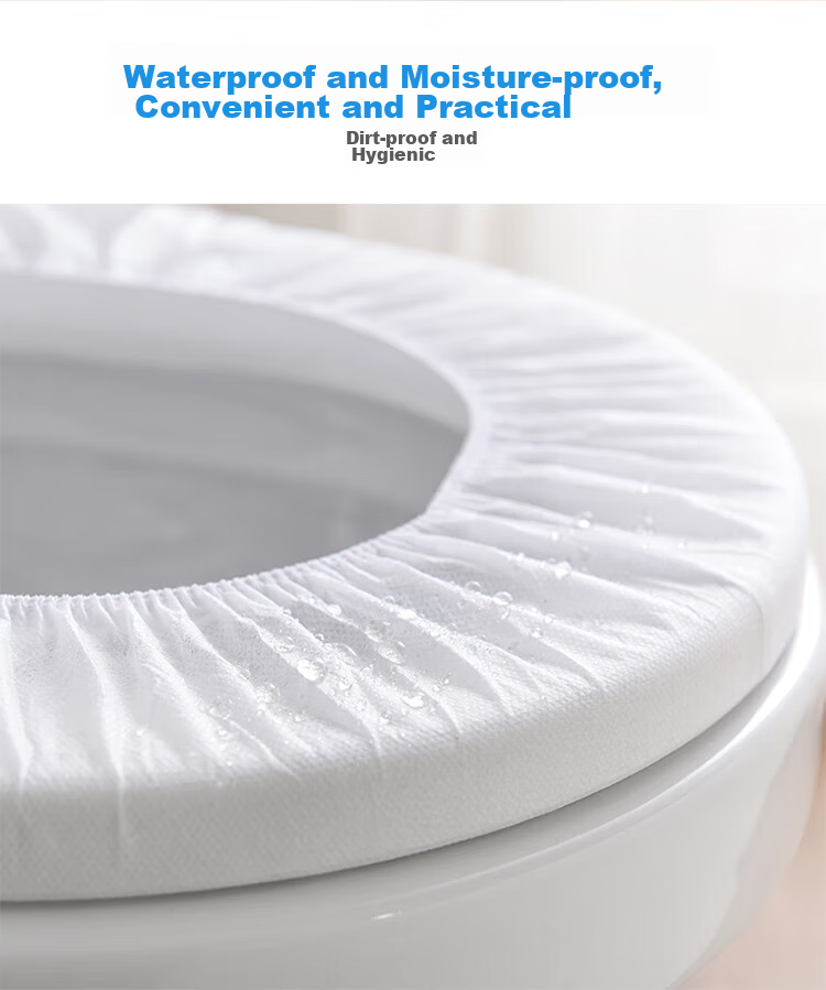 JAJALIN Disposable Toilet Seat Covers [250 Pieces], Dissolvable Toilet Seat Protectors, Waterproof Toilet Seat Covers for Hotels And Maternity Use 10