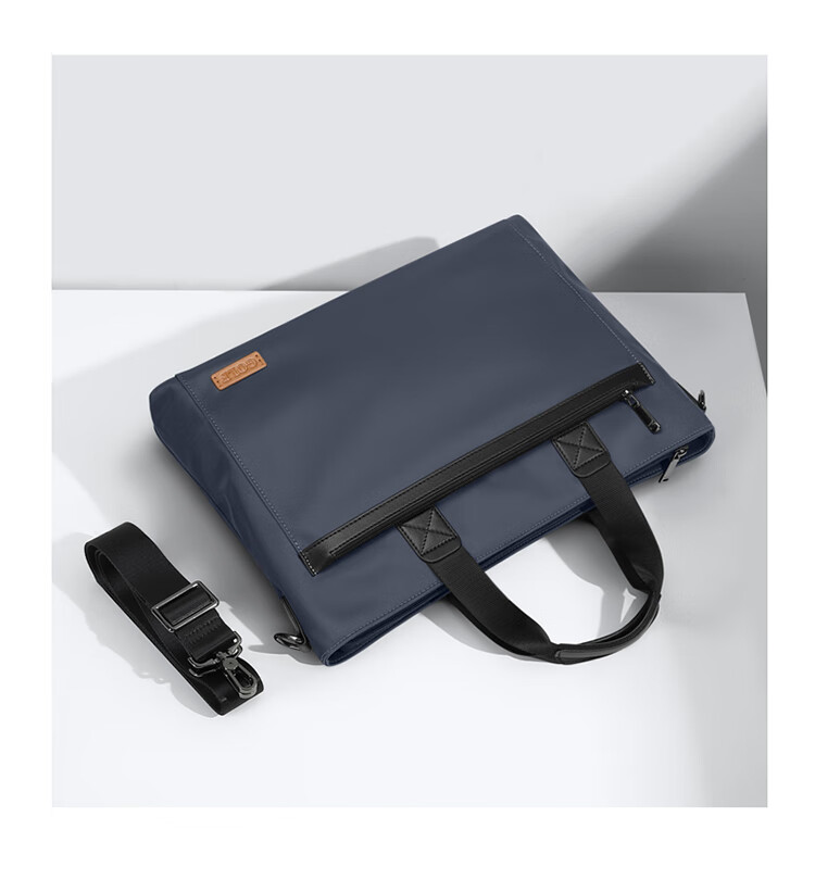 GOLF Business Briefcase for Men, Large Capacity Handbag, 13.3-Inch Laptop Bag, Water-Resistant Horizontal Style Briefcase 28