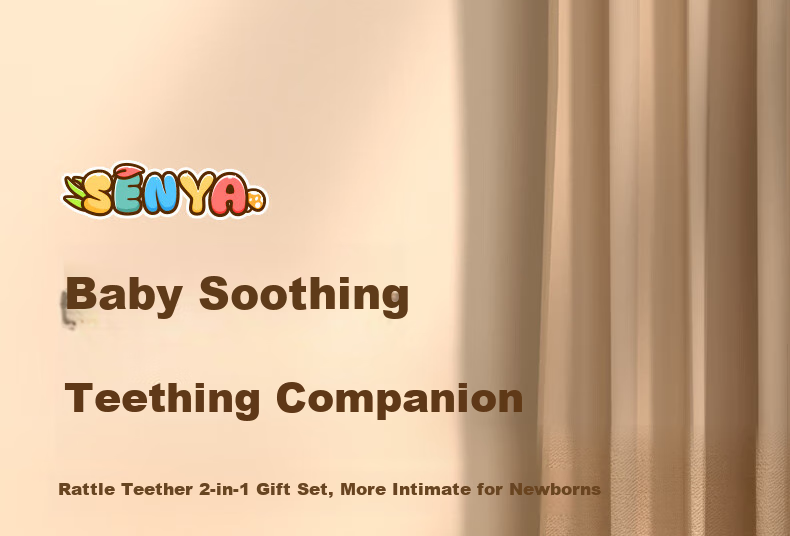 Anby Families Infant Toys Newborn Gift Box Welcome Gift for 0-6 Months And 1-Year Teething Toys Baby Boys And Girls Birthday Gift 2