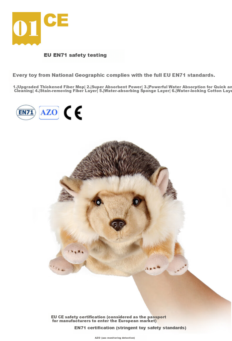 AI CAN China National Geographic Lifelike Giant Panda Plush Toy, Parent-Child Interactive Stuffed Animal, Children's Day Gift 4