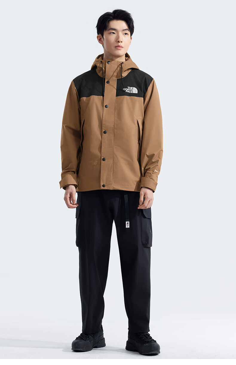 The North Face Men's Hard Shell Waterproof Outdoor Jacket 8DGC Seascape Blue/F1T XL 7